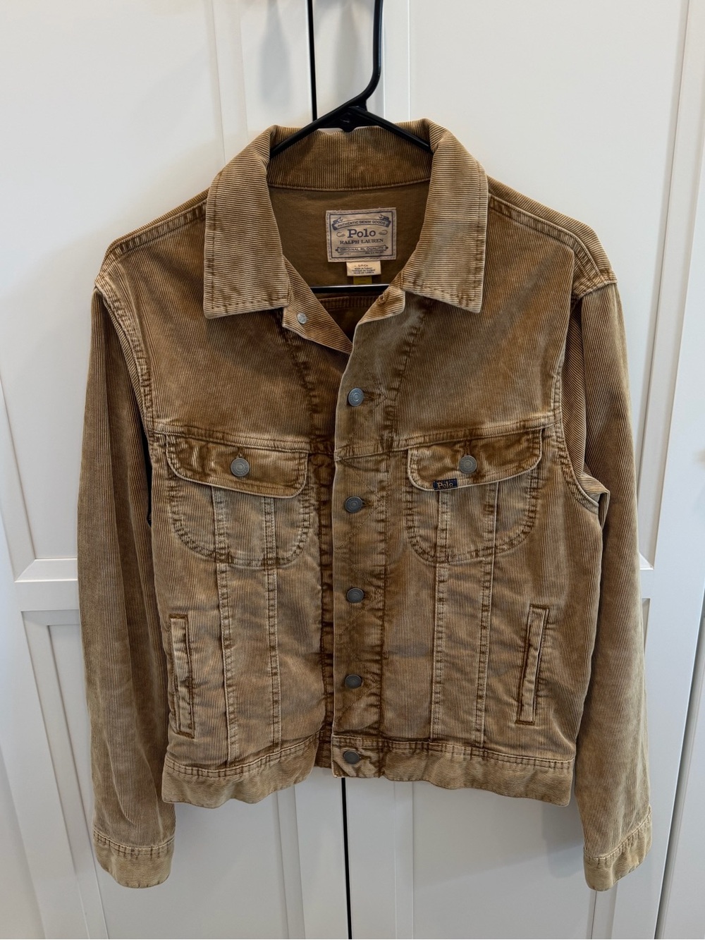 Polo Ralph Lauren Brown Corduroy Trucker Jacket